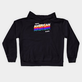 AAPI 100% American Kids Hoodie